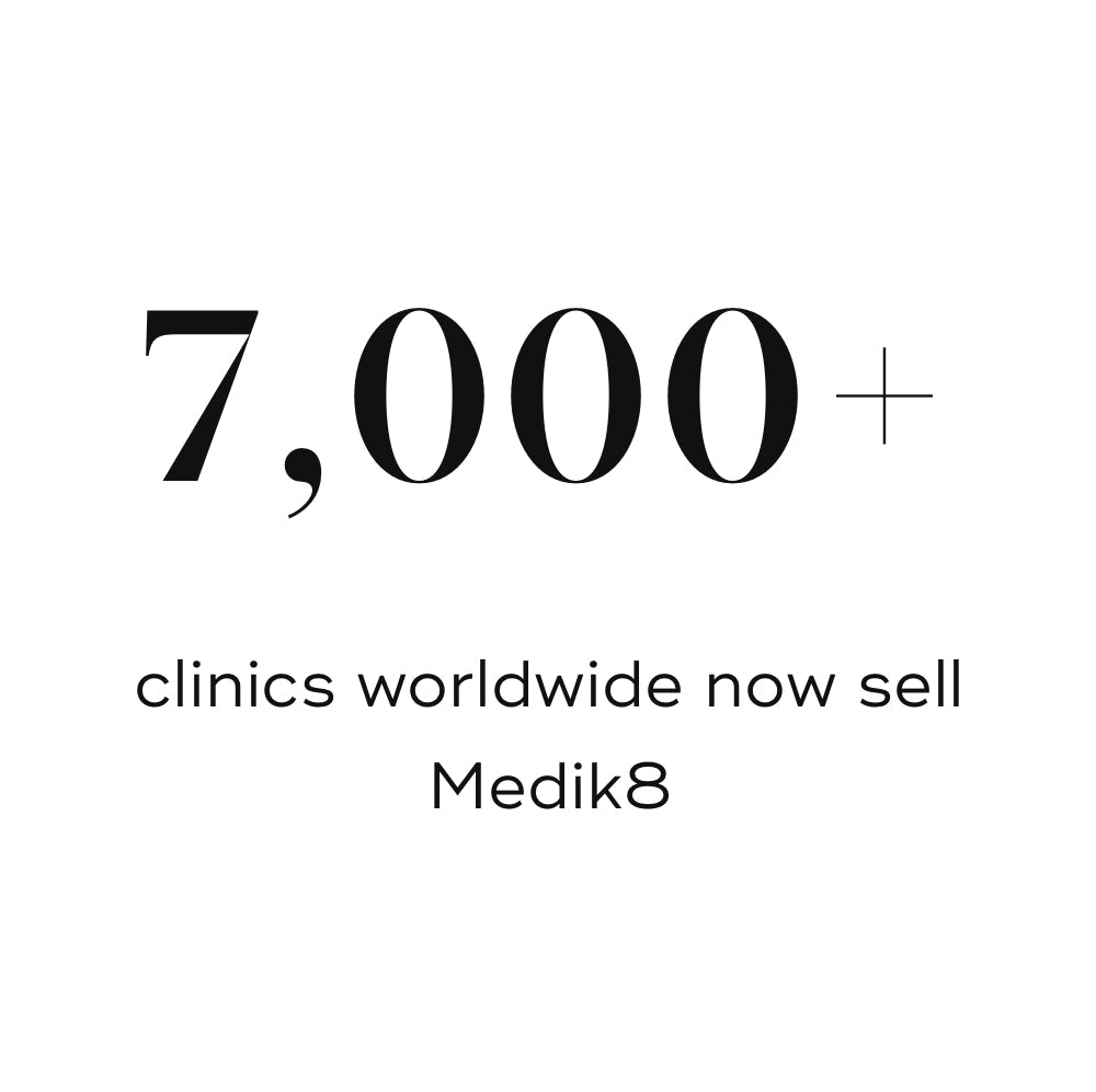 7,000 Plus Clinics Worldwide Now Sell Medik8